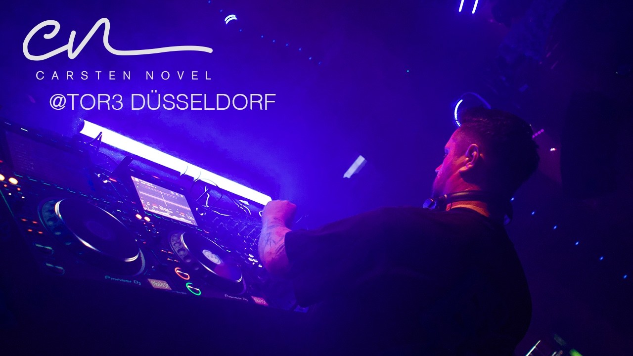 Carsten Novel @ TOR 3 Düsseldorf Human Machines Techno Set 4K