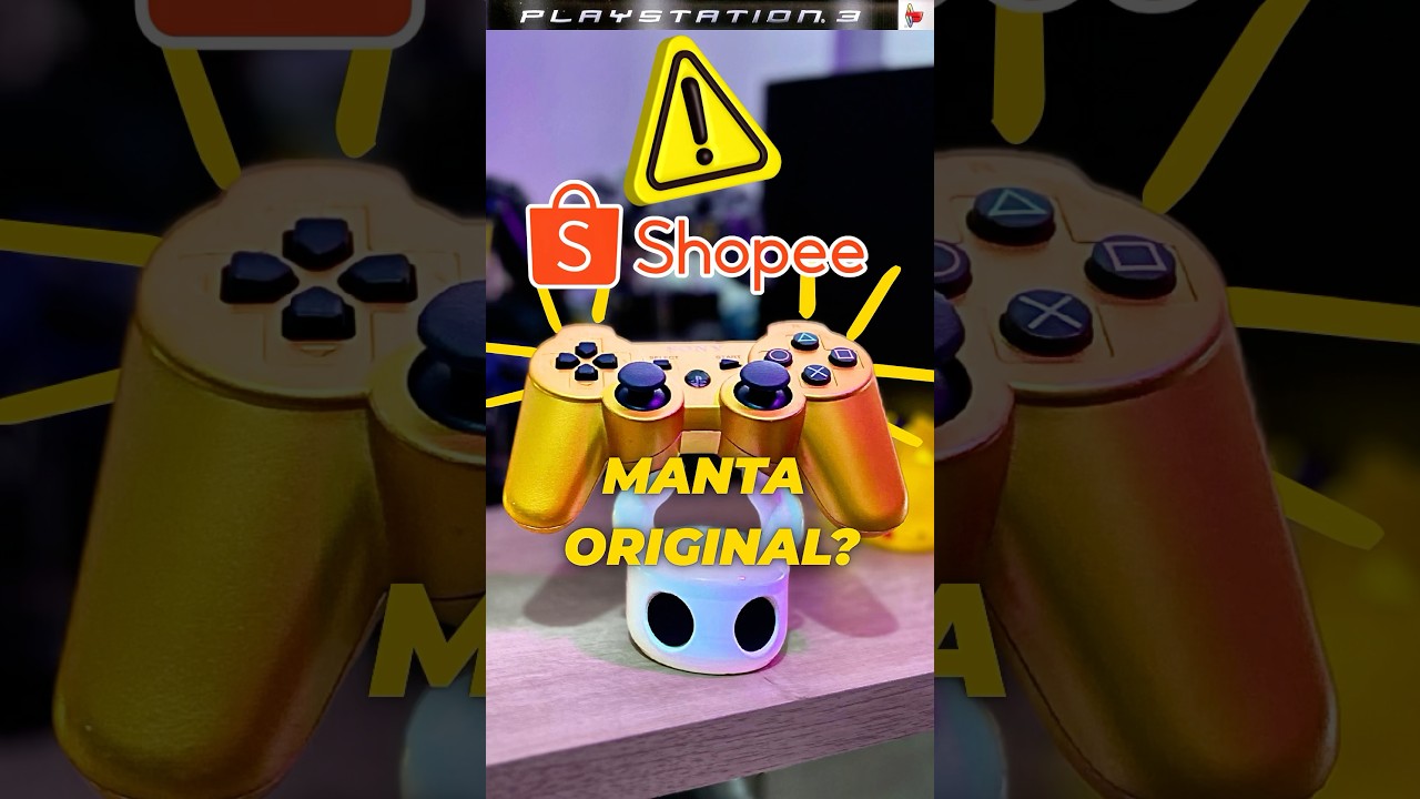 Controle PS3 manta original da shopee? #playstation3 #ps3 #controleps3 #jogosps3