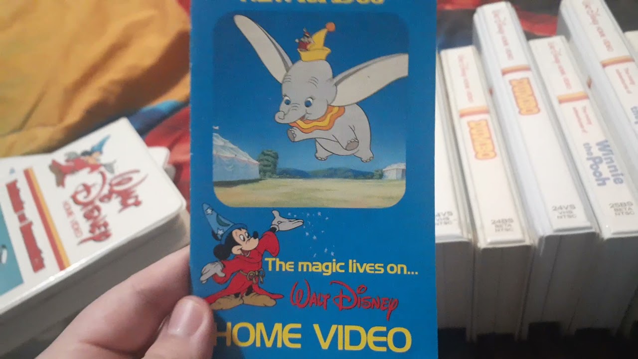 MY  DISNEY VIDEO COLLECTION (NEON MICKEY RELEASES) PART 1