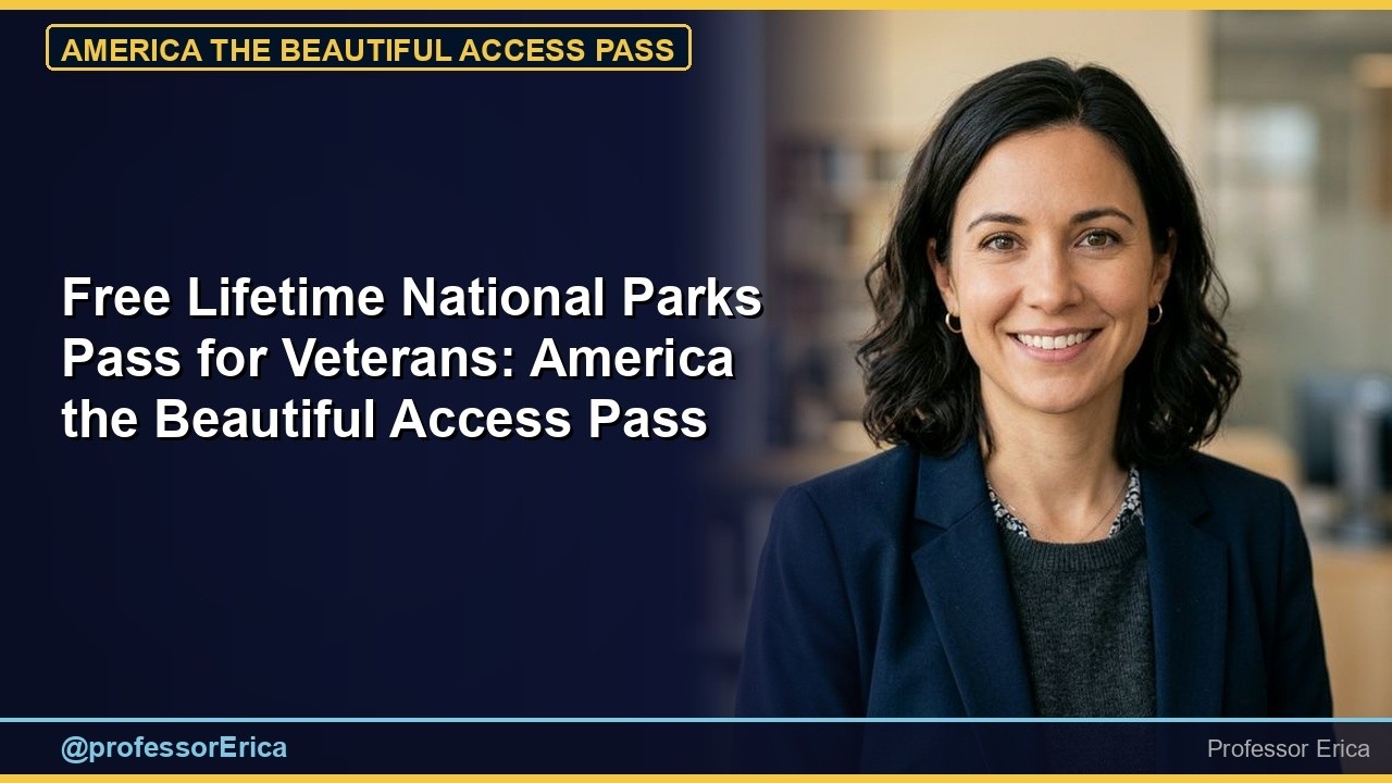 Free Lifetime National Parks Pass for Veterans: America the Beautiful Access Pass