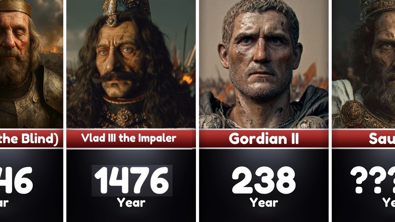 Kings & Emperors Who Died in Battle | Would Today’s Leaders Do the Same?