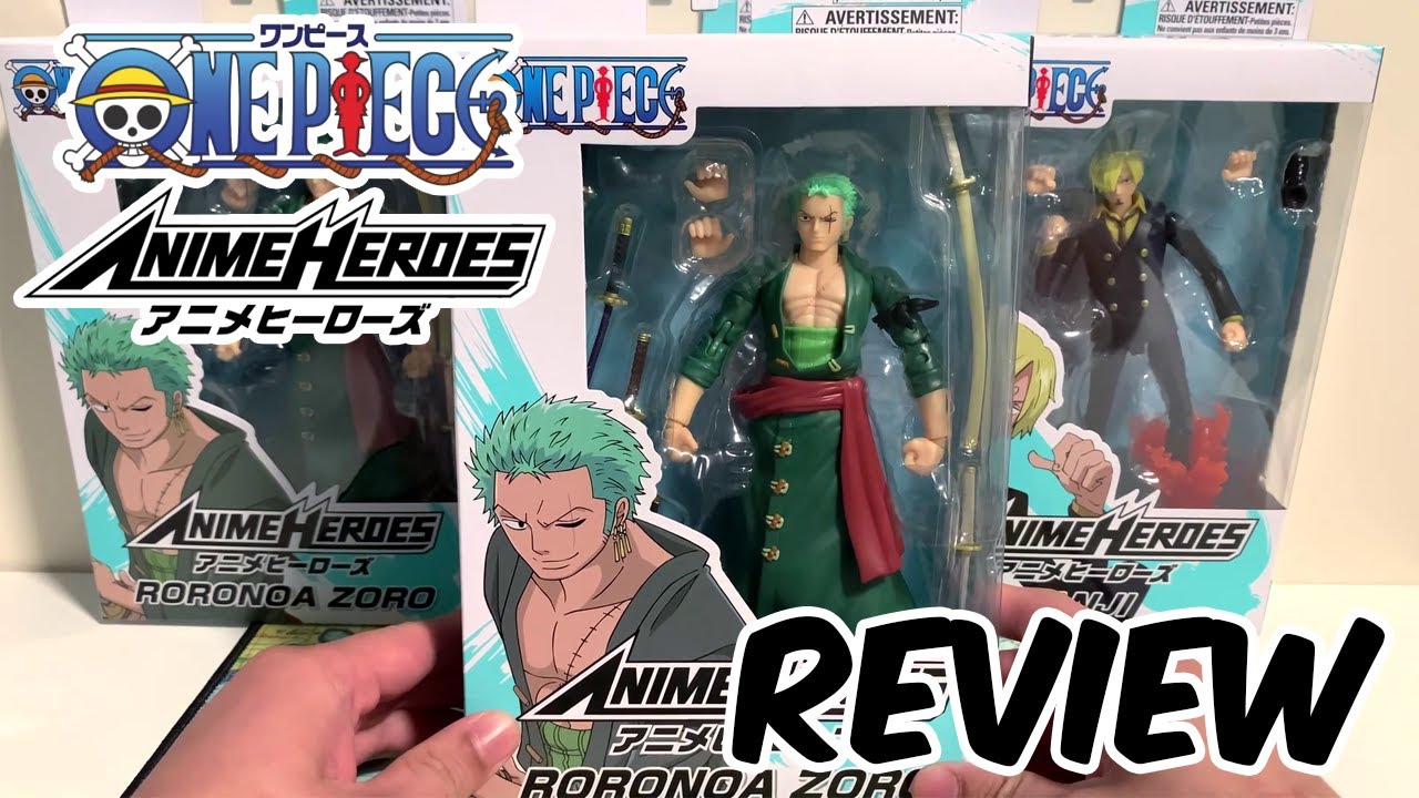One Piece Anime Heroes - Roronoa Zoro Unboxing/Review