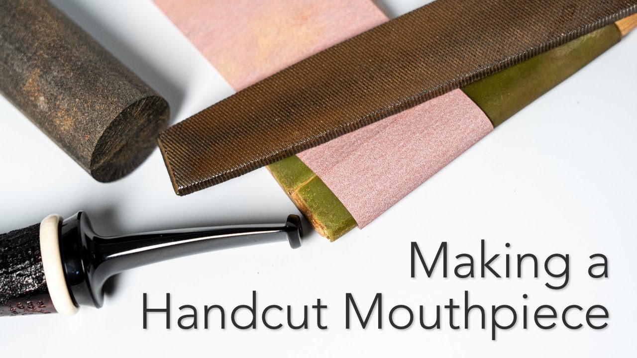 Making a Handcut Pipe Mouthpiece