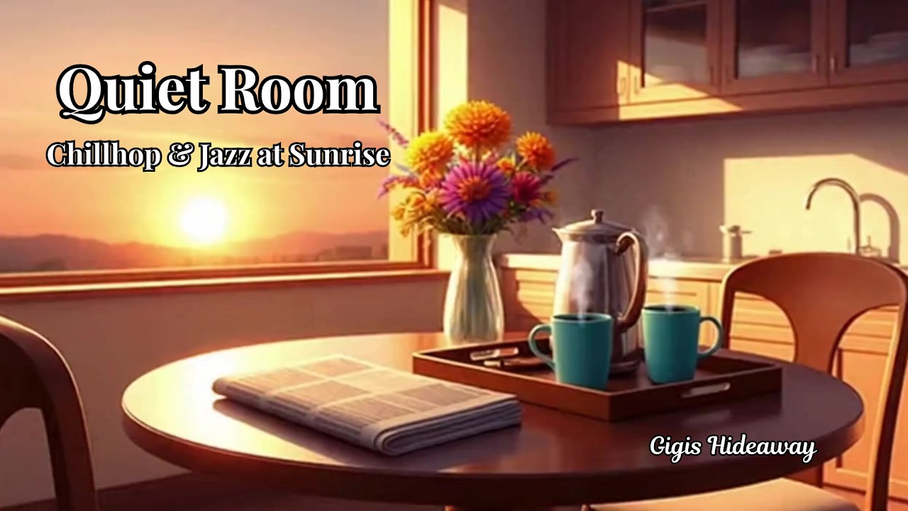 Quiet Room | Chillhop & Jazz at Sunrise | Coffee Steam & Motivation