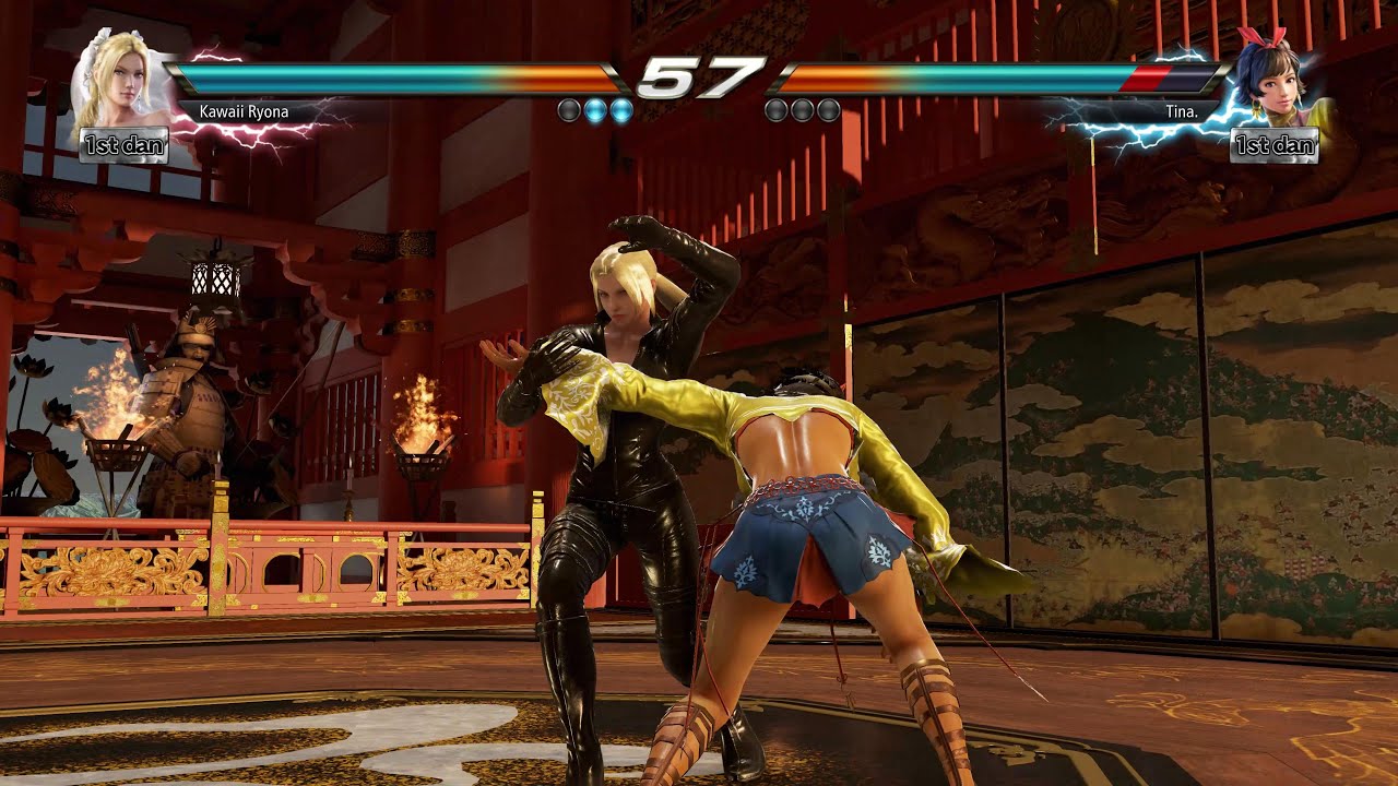 Nina Punishes Josie - Tekken 7 lobby match