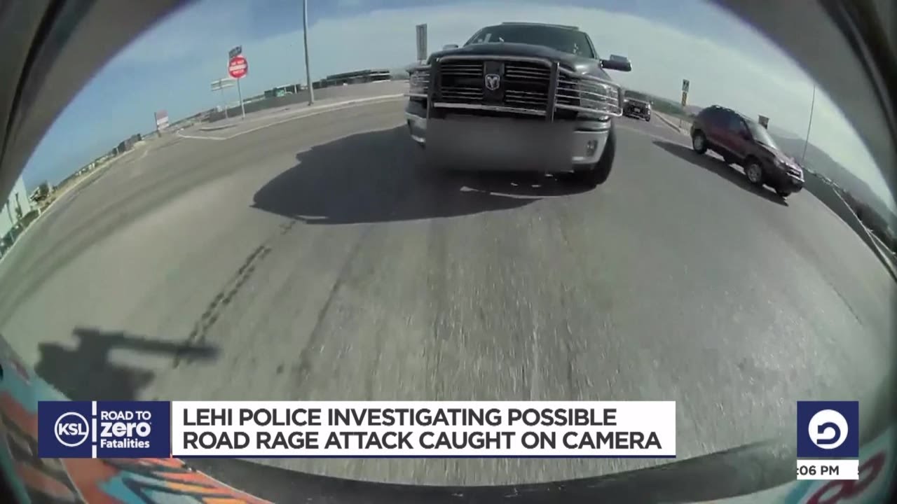 'They should have arrested him'; Video captures aggressive road rage incident in Lehi