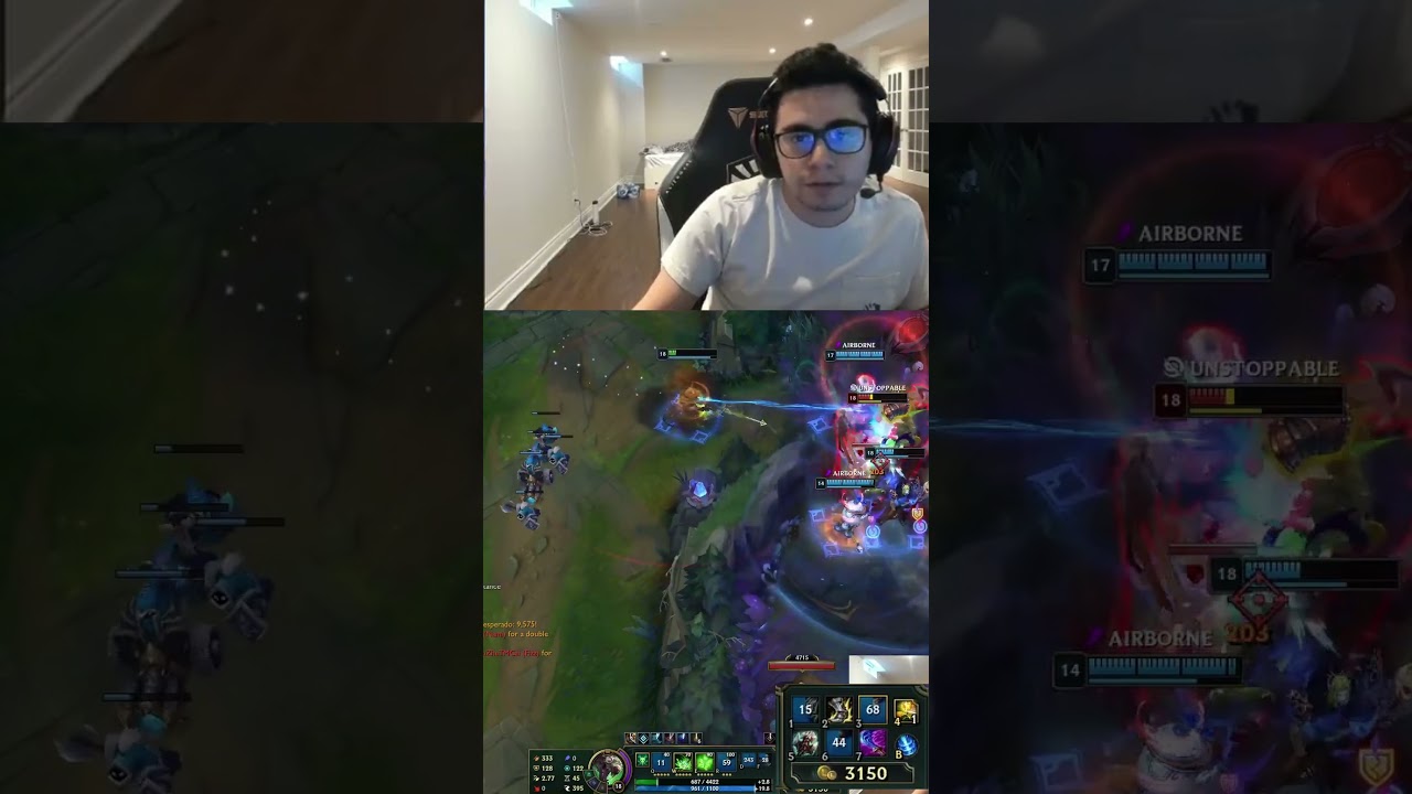 TFBlade 1 vs 3 | league of legends | 
