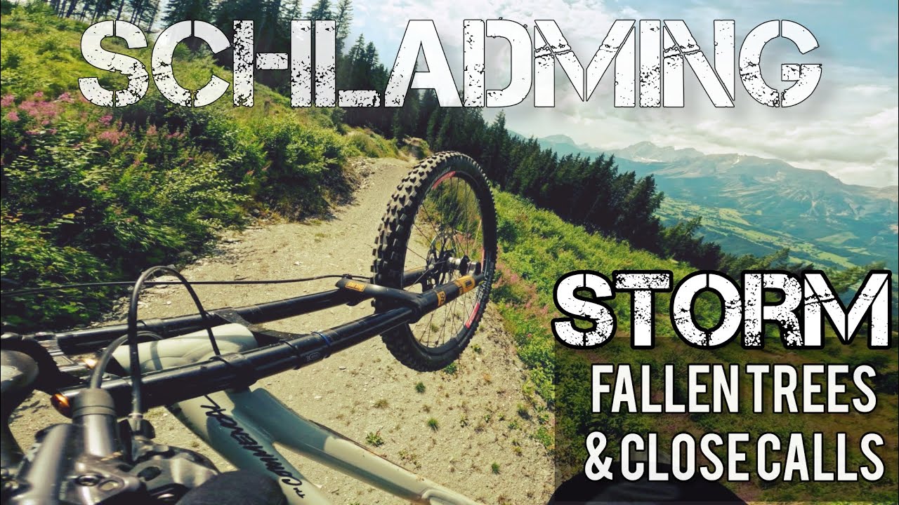 STORM, CLOSE CALLS & FALLEN TREES | Schladming
