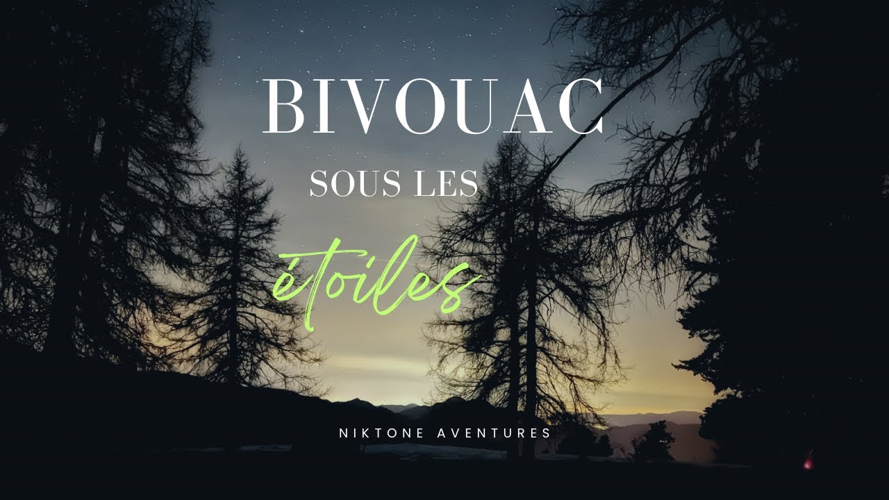 Bivouac sous les étoiles avec @antoinebushcraft182 