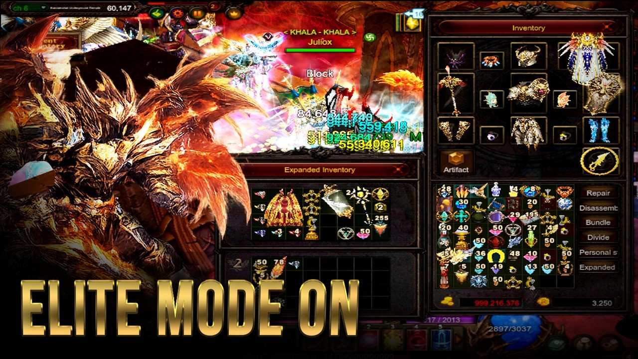 PARTY ÉLITE | MU Online