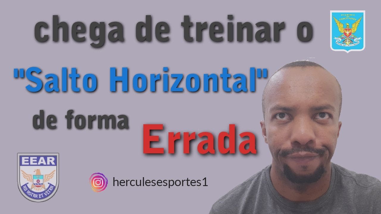 Salto Horizontal do Teste Físico Militar