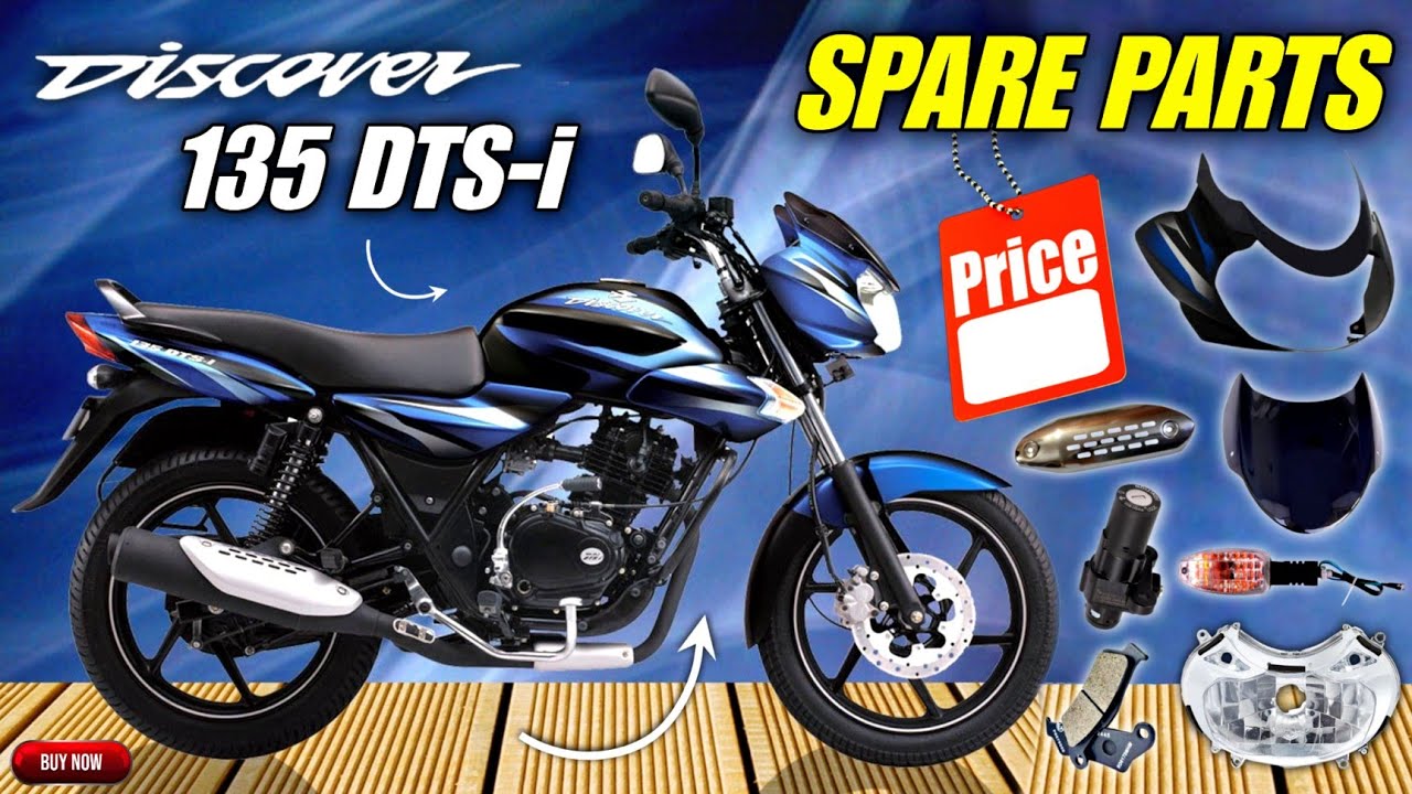 Bajaj Discover 135 spare parts price list 🏷️ || Discover 135 spare parts 💙