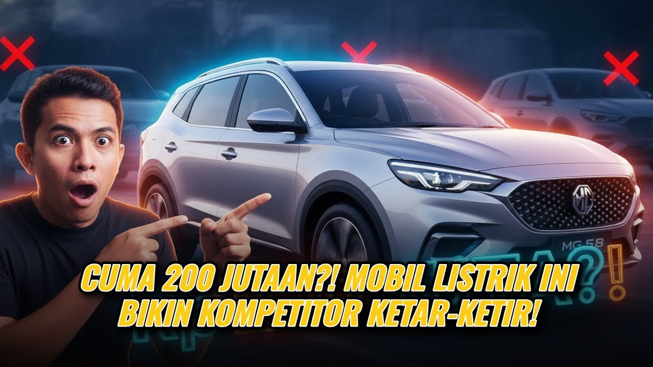 Цена G1L4! Электромобиль MG S5 EV выходит в Индонезии всего за 300 миллионов рупий, BYD Atto 3 немед
