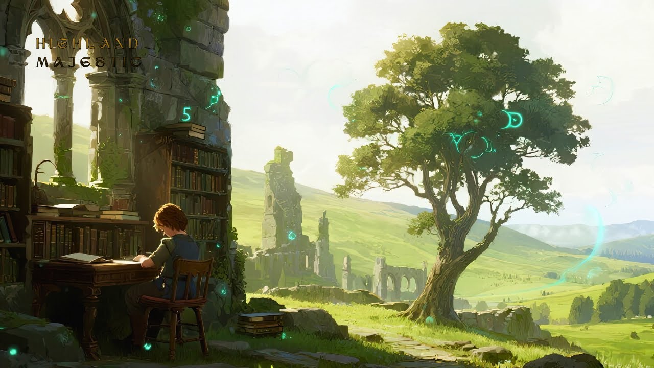 Peaceful Focus for Reading | Ancient Celtic Ambience | (2 Hours)