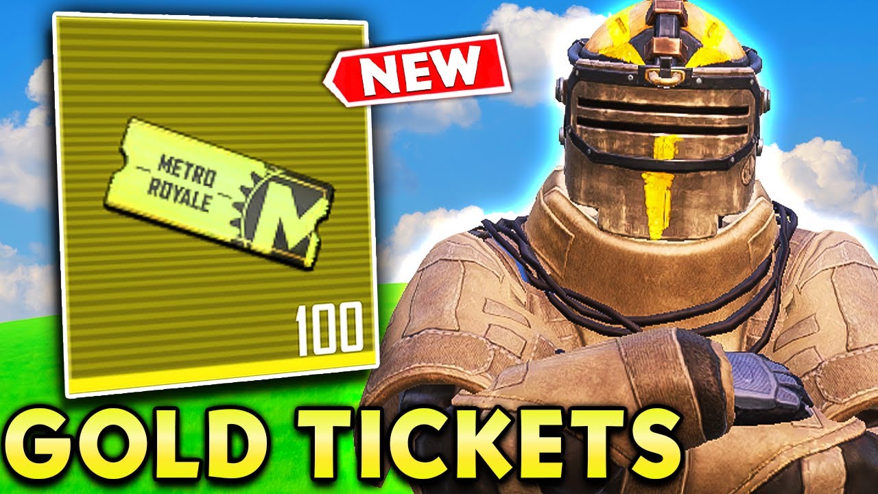 Opening 100 Golden Tickets in Metro Royale
