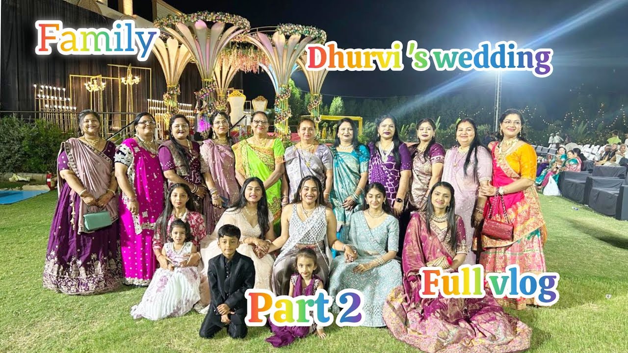 Wedding Vlog Part 2 | Flavours by Sonal#wedding #vlogger #dance #music #bridal 