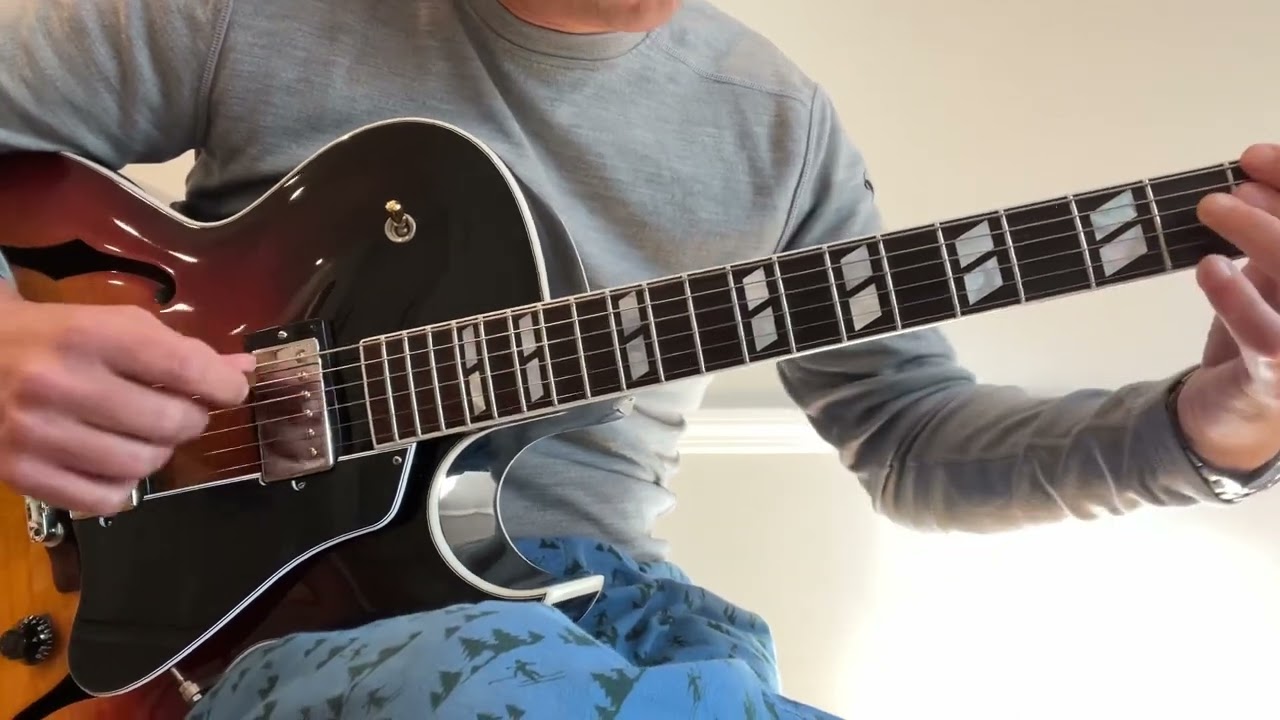2017 Gibson ES 175 (acoustic) - All The Things You Are (intro arranged by Joe Pass)