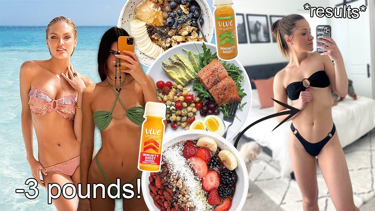 TRYING THE VICTORIA'S SECRET MODEL DIET FOR A WEEK! *RESULTS*