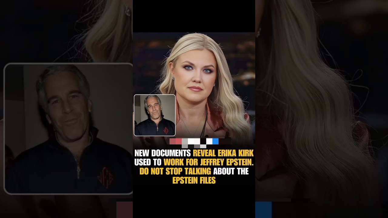 Erika Kirk’s Past With Jeffrey Epstein Exposed 👀#celebritynews