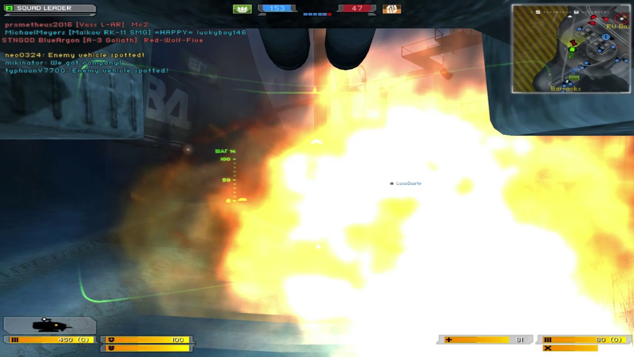 Battlefield 2142 Mech Gameplay