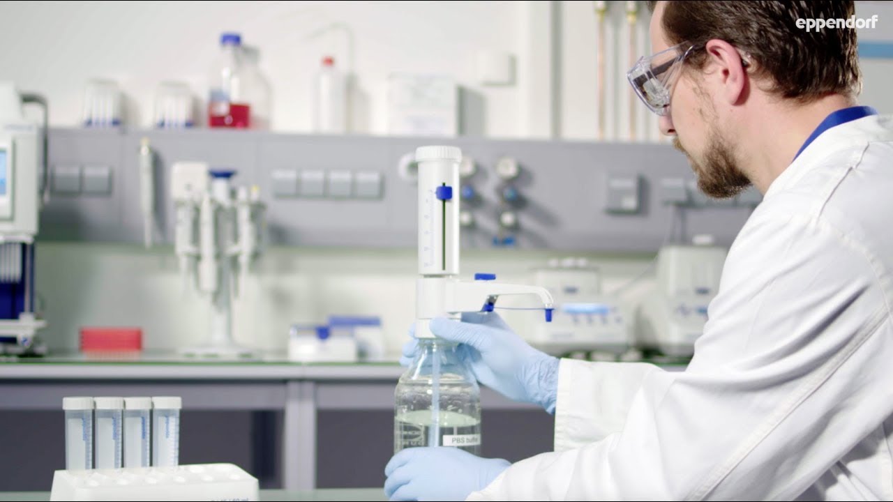 Varispenser&reg; 2(x) bottle-top dispenser from Eppendorf: General handling at a glance