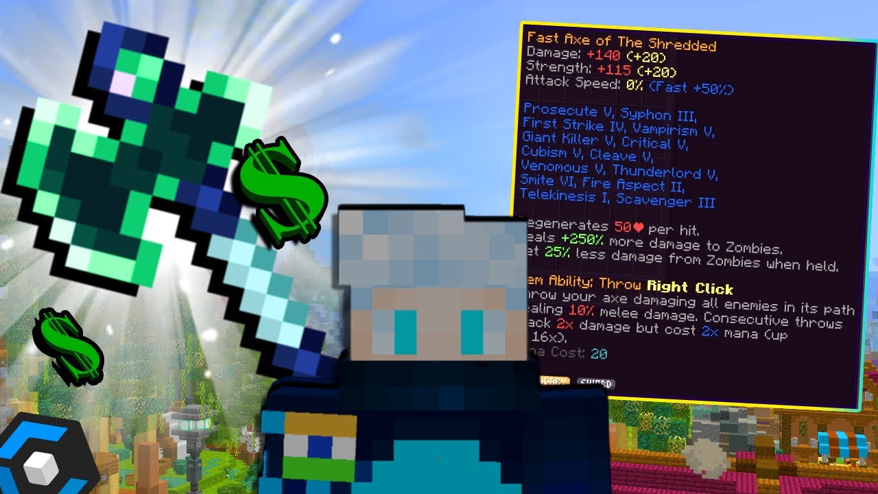 CraftersMC: I Made the Strongest Weapon!