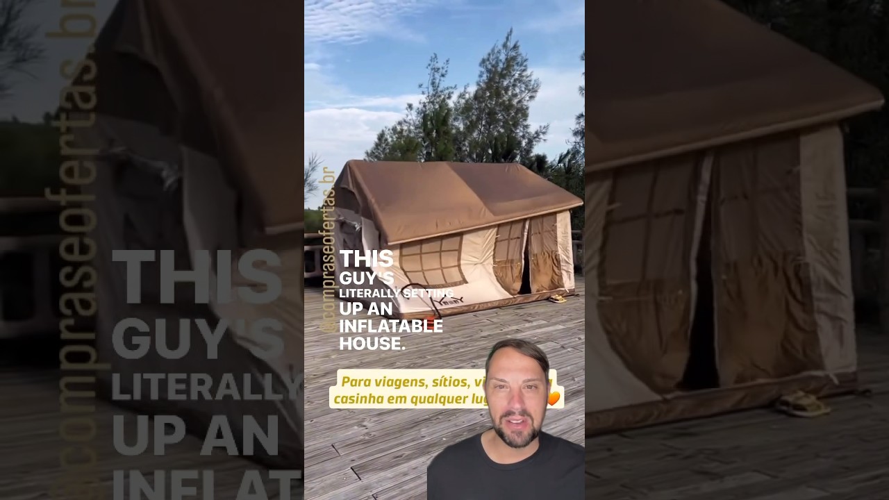 A Inflatable House Where Everything is Blown Up