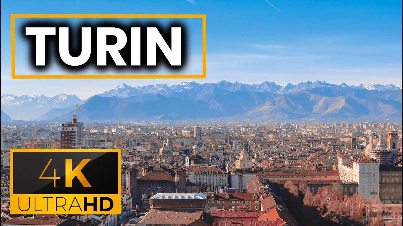 TURIN 🇮🇹 | Walking Tour - 4K60fps - The First Capital of Italy