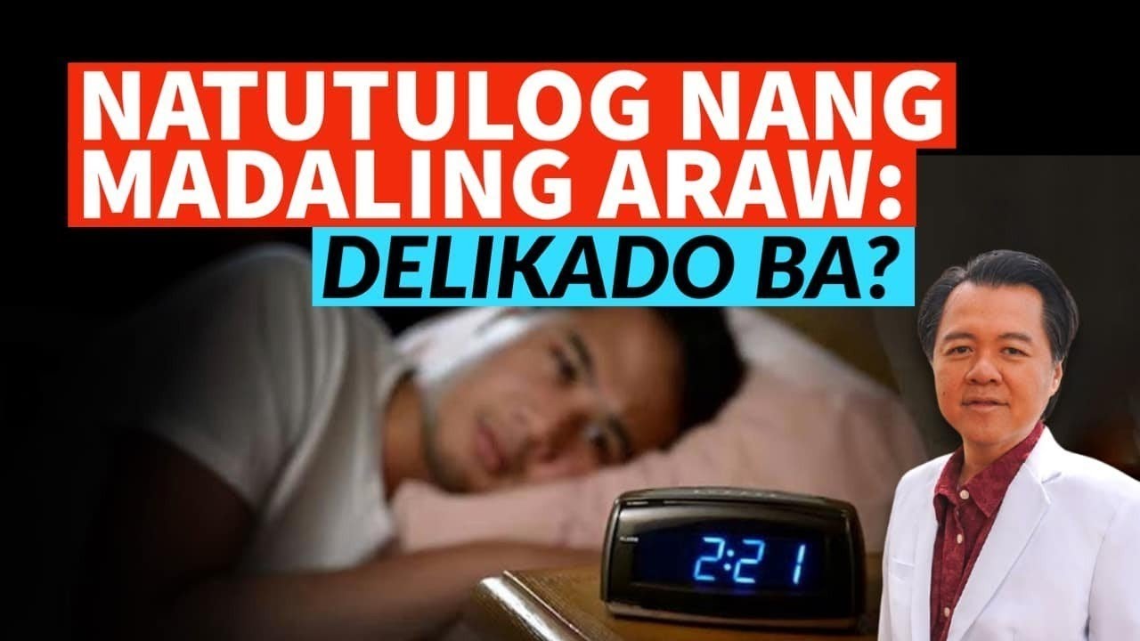 Natutulog ng Madaling Araw: Delikado Ba?