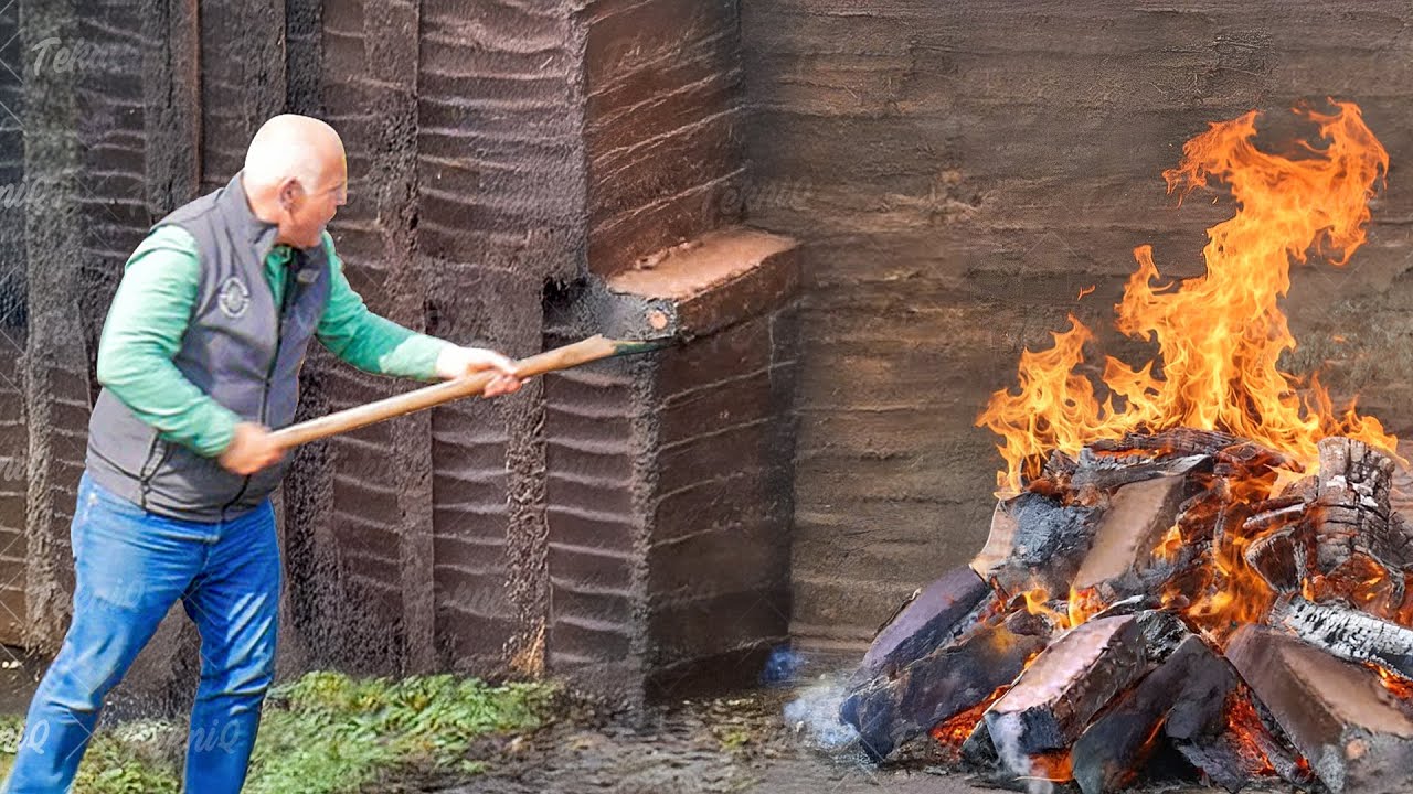 Inside Old Irish Bog Harvesting Tons of Mud Fuel By Hands