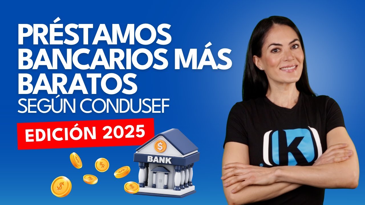 3 Préstamos Personales Bancarios con INTERESES BAJOS en 2025