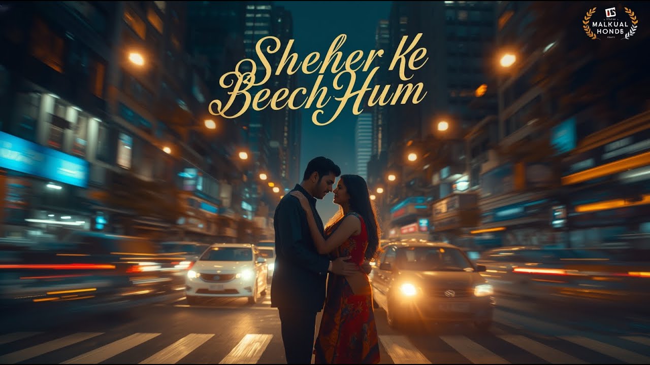 Sheher Ke Beech Hum | Official Hindi Romantic Song | Urban Love Story | Your Music vibe