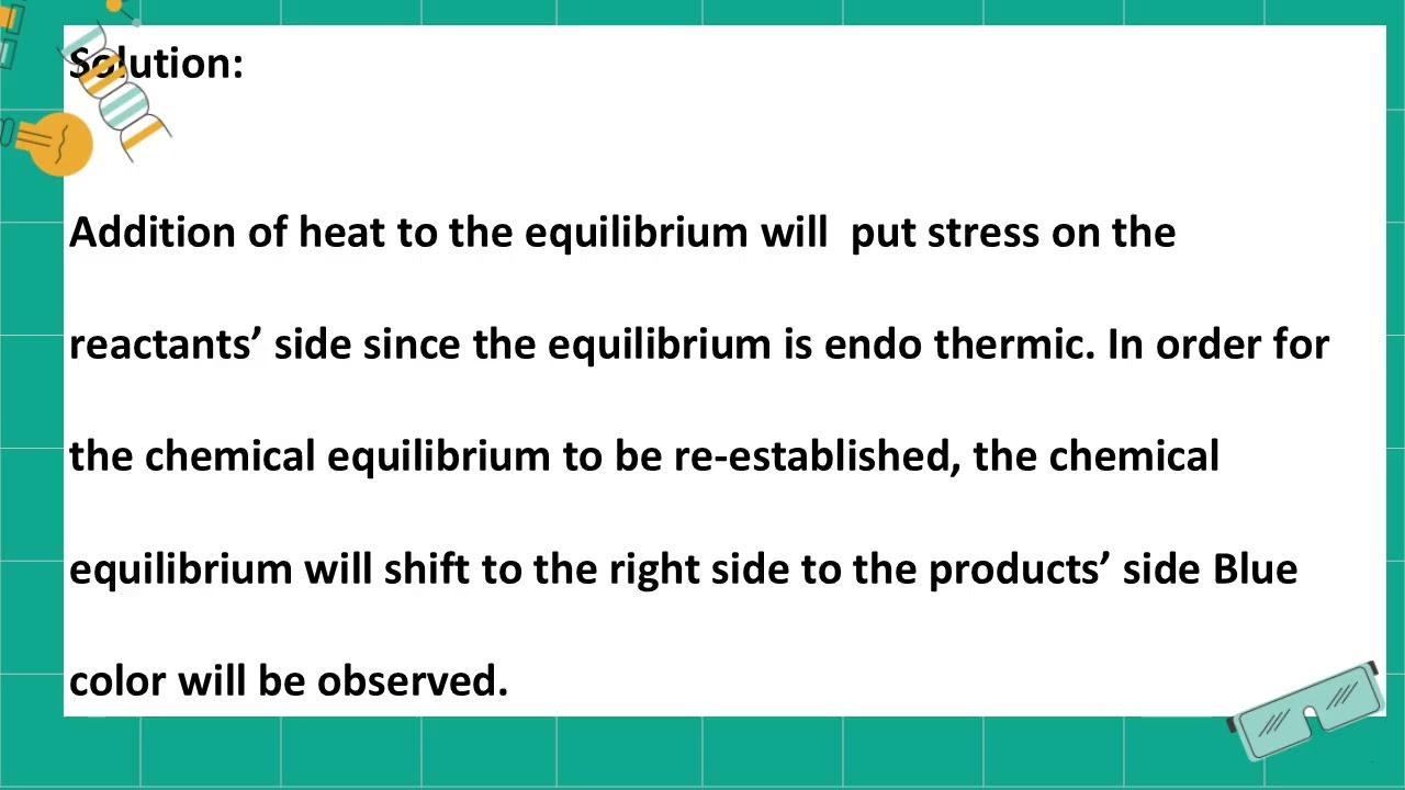 CHEM 1151 Module 10 Chemical Equilibrium Video