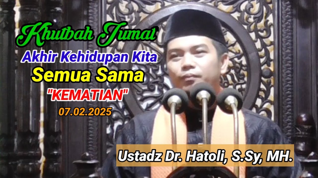 AKHIR KEHIDUPAN KITA SEMUA SAMA 