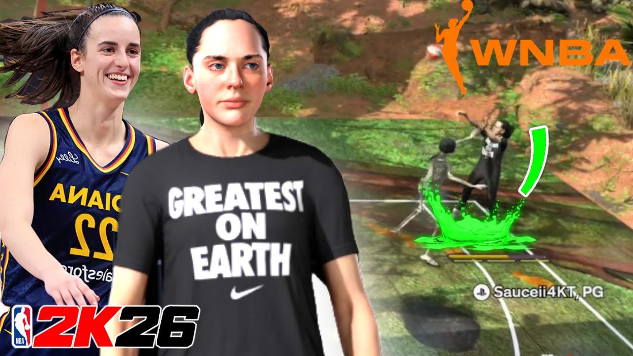 My Caitlin Clark Build BROKE THE WNBA ONLINE in NBA 2K26…