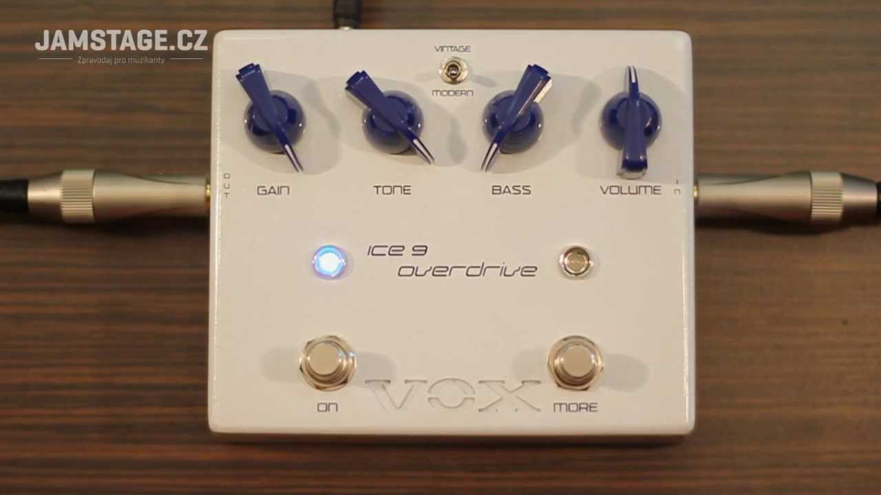Vox Joe Satriani Ice9 Overdrive (Aivn)