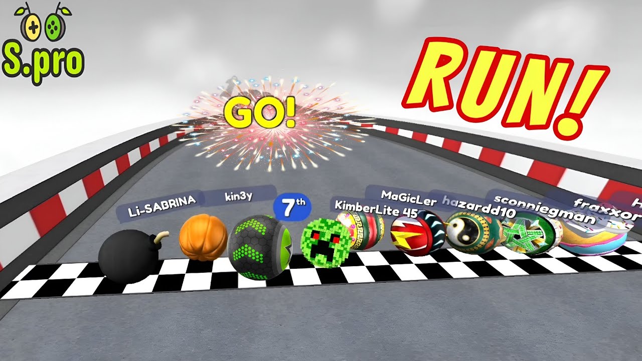 Going Balls - Speedrun Epic Race 526 ᯓ⚽︎ #goingballs #gameplay #marblesrace