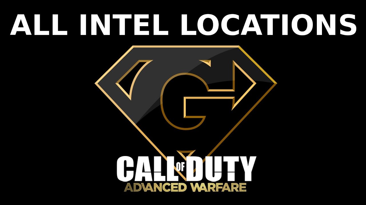 COD Advanced Warfare - All Intel Item Locations