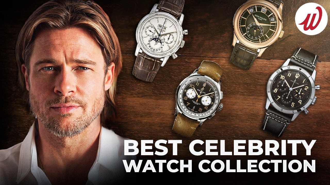 The Surprising Watch Collection of Brad Pitt