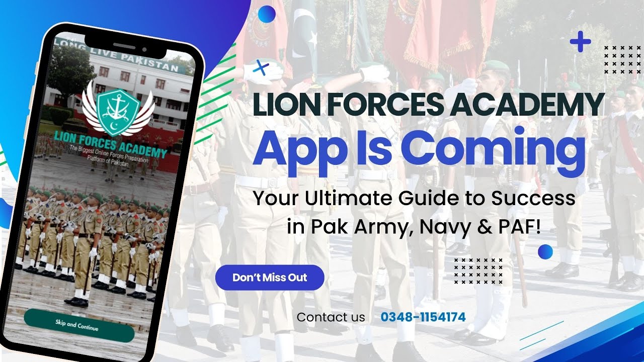 Lion Forces Academy &ndash; Best ISSB Academy in Pakistan | Mobile App