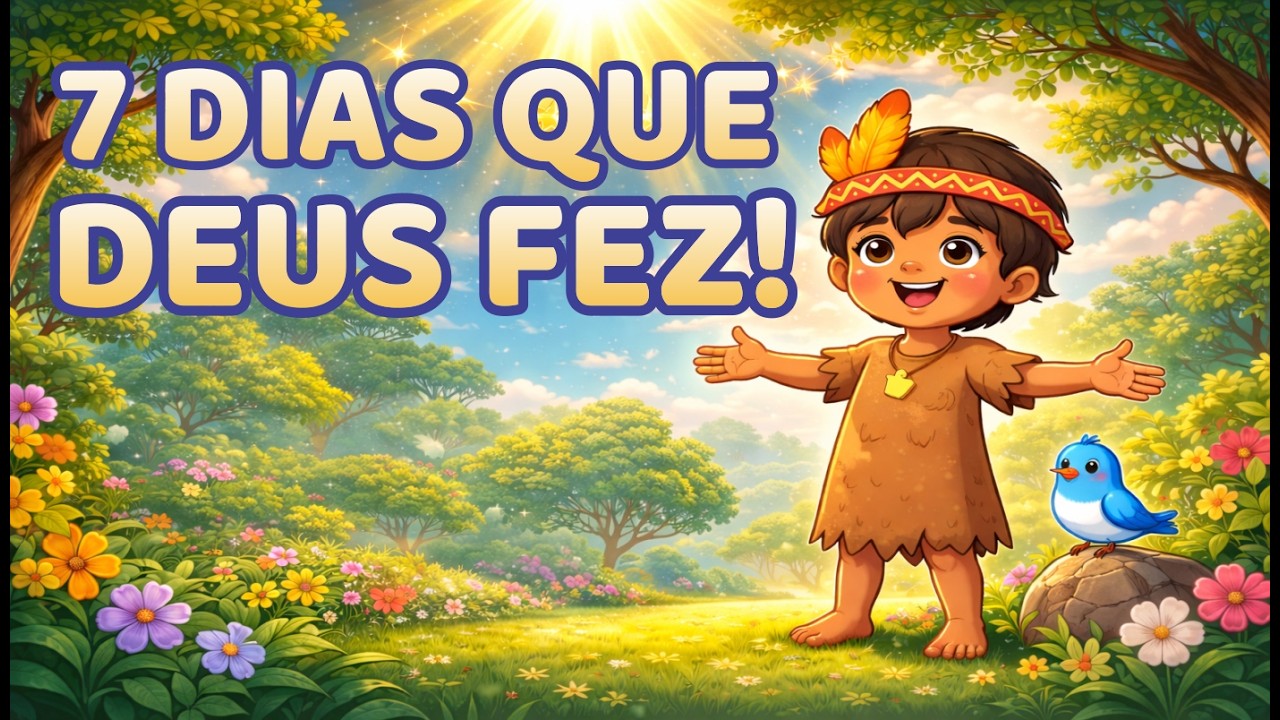 🌿 Número 7 | Os 7 Dias da Criação com Miguel | Som Que Eleva KIDS