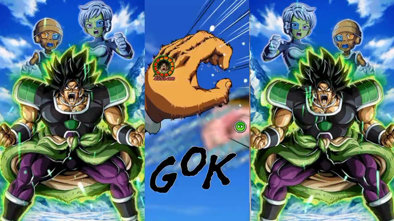 LR TEQ Broly (Wrathful) Entrance Animation + Super Attack & Counter Attack Preview
