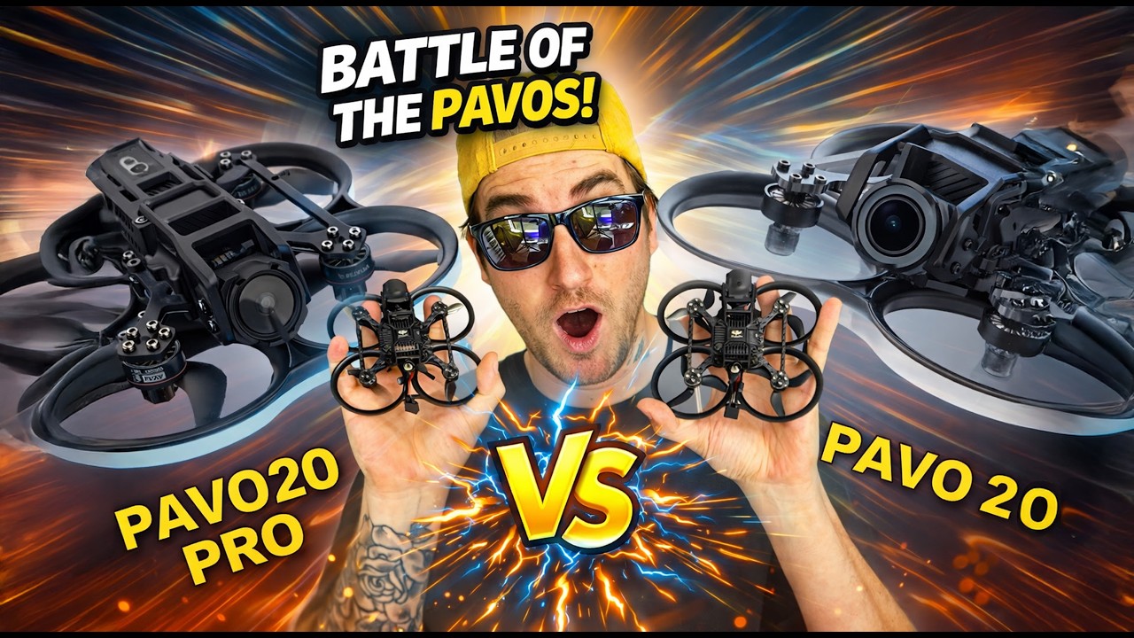 PAVO 20 VS PAVO 20 PRO WITH DJI O4 AIR UNIT PRO