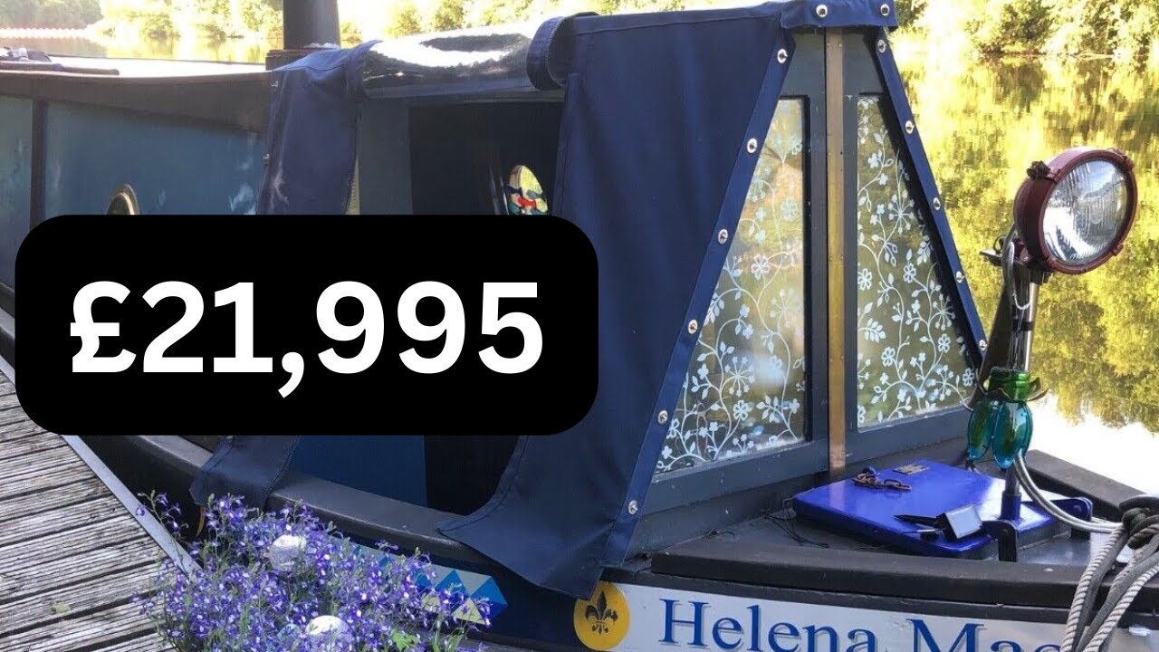 For Sale Narrowboat 45ft Lister £21,995