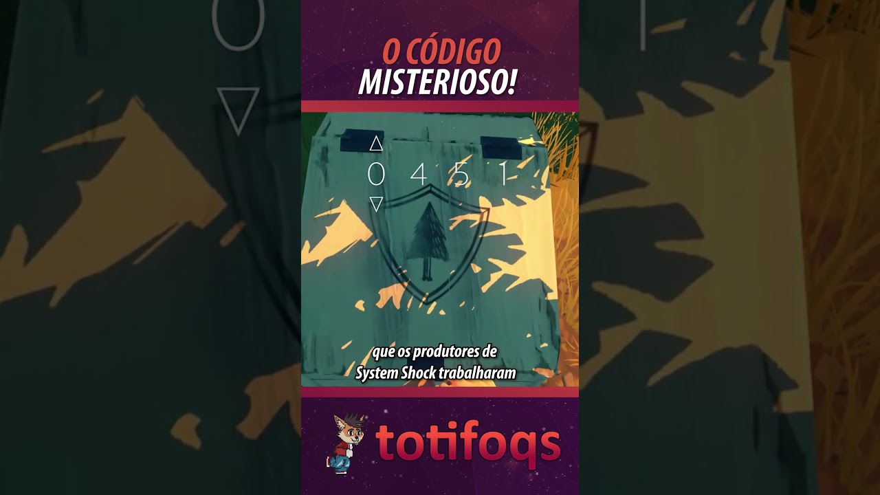 O misterioso C&Oacute;DIGO 0451! #shorts