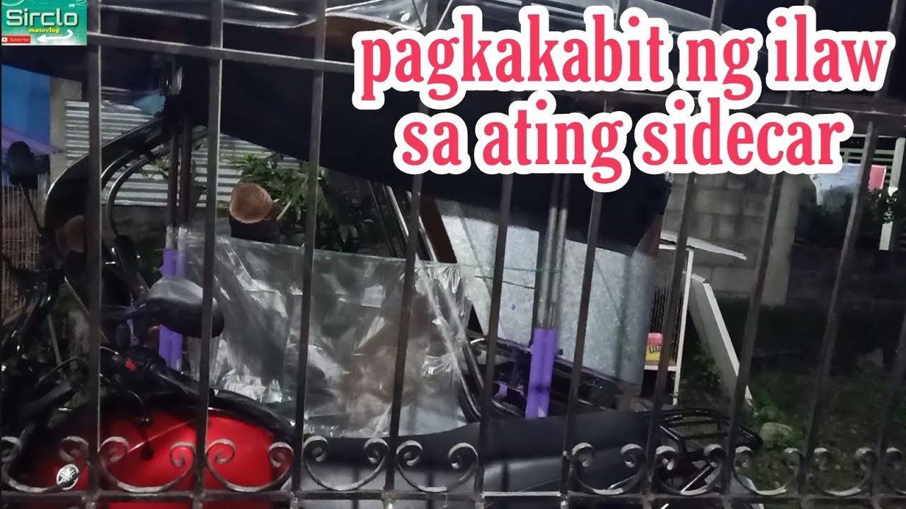 Kakabitan ko ng ilaw ang ating sidecar para may liwanag sa gabi