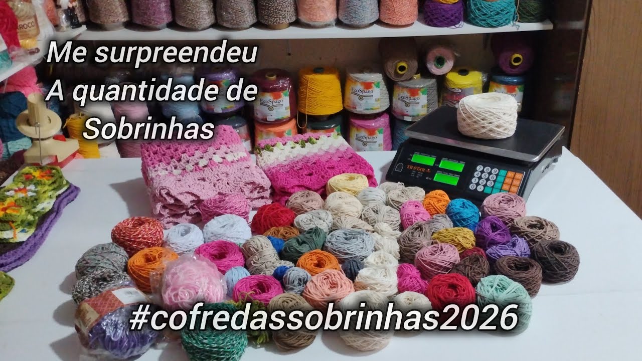 ✨ Segundo mês guardando as sobrinhas e produções #cofredassobrinhas2026 