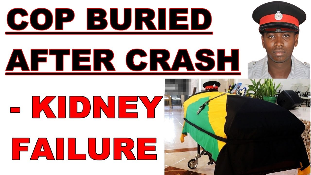 Cop Buried After Crash While Going To Hospital (Watch To The End)