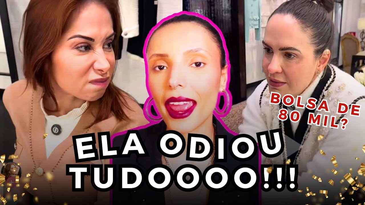 A CONSULTORIA DE IMAGEM DA MAIRA CARDI: ELA FEZ TUDO ERRADO!!!