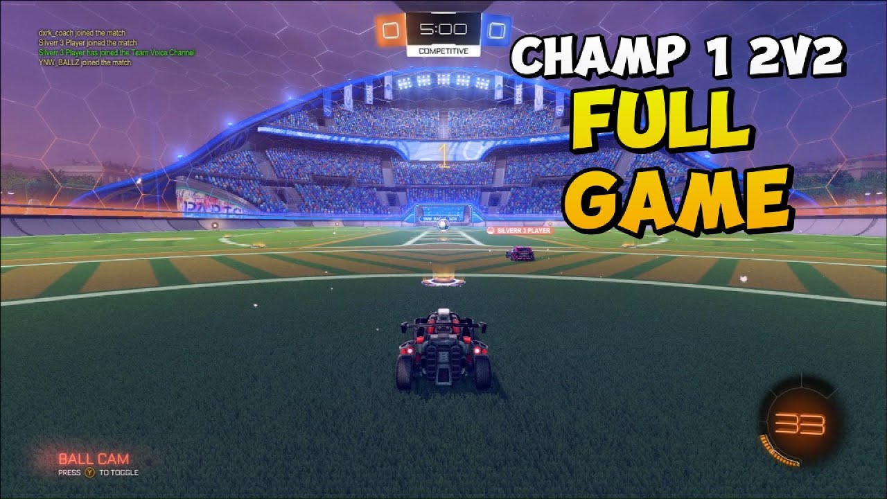 Rocket League C1 Full Match Rl Audio only